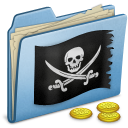 Blue Pirates Icon 128x128 png